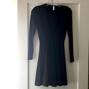 American Apparel deep V skater dress- vintage